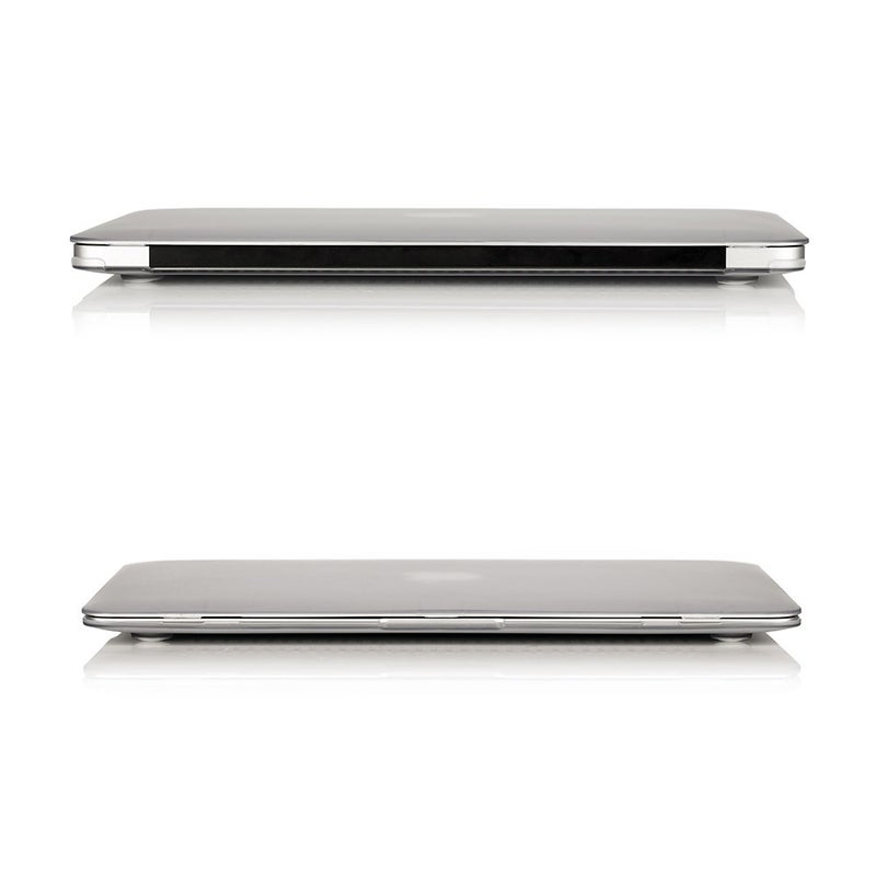 RUBAN Case Compatible with MacBook Air 13 Inch (Models: A1369 & A1466, Older Version 2010-2017 Release), Slim Snap On Hard Shell Protective Cover and Keyboard Cover, Frost White - Image 4